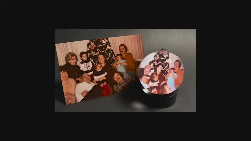 Aurora Keepsake Globe — Bring Photos to Life